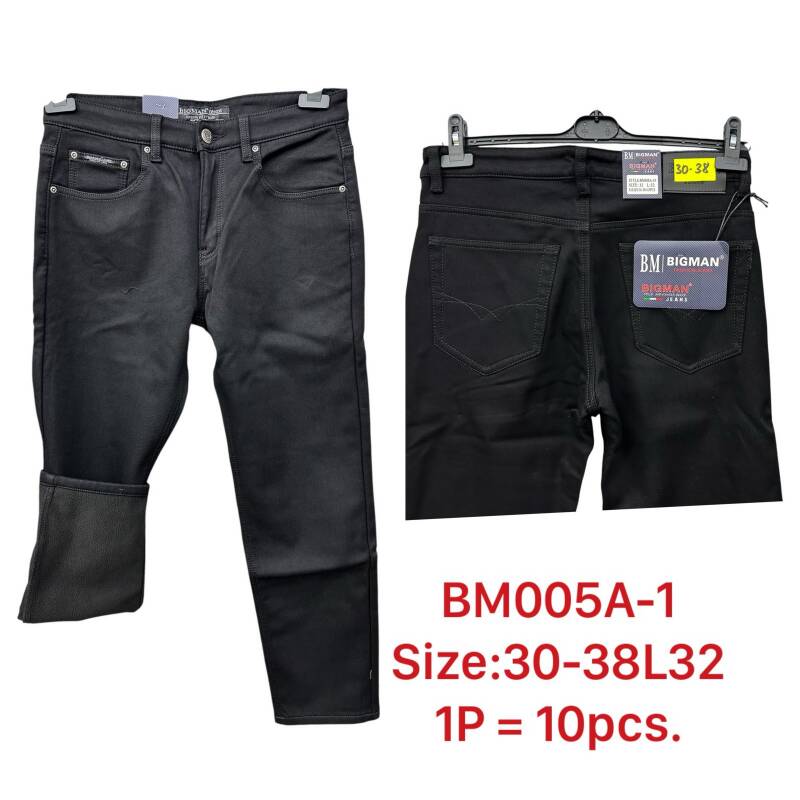 Spodnie jeansy meskie Roz 30-38, 1 Kolor Paczka 10 szt